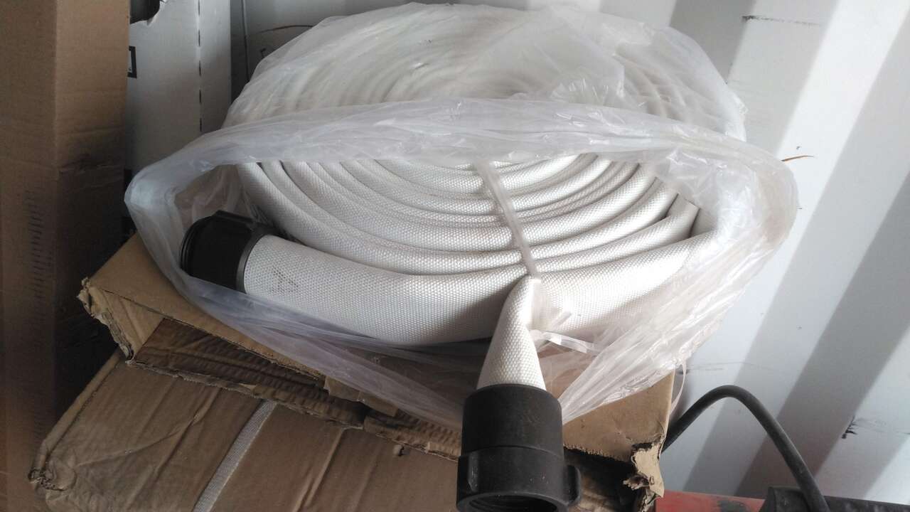 PUMP DISCHARGE HOSE W/ COUPLERS NEW