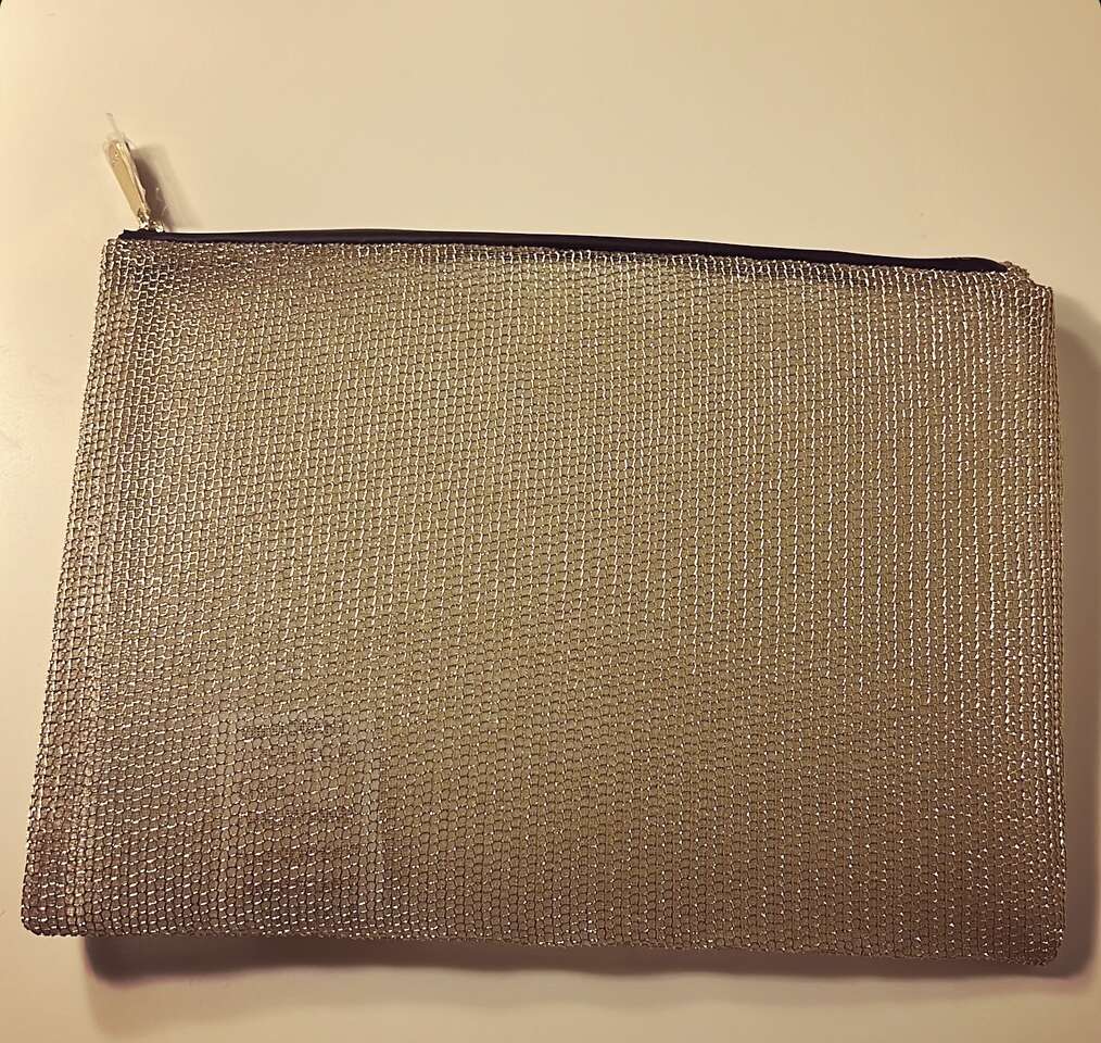 New Large gold DIOR clutch