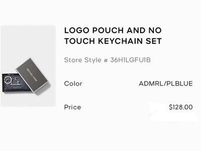 New w Tags & box MK card case w.