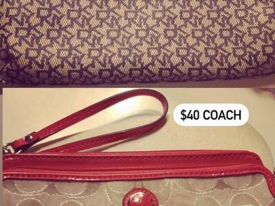 Coach, DKNY Purse bag