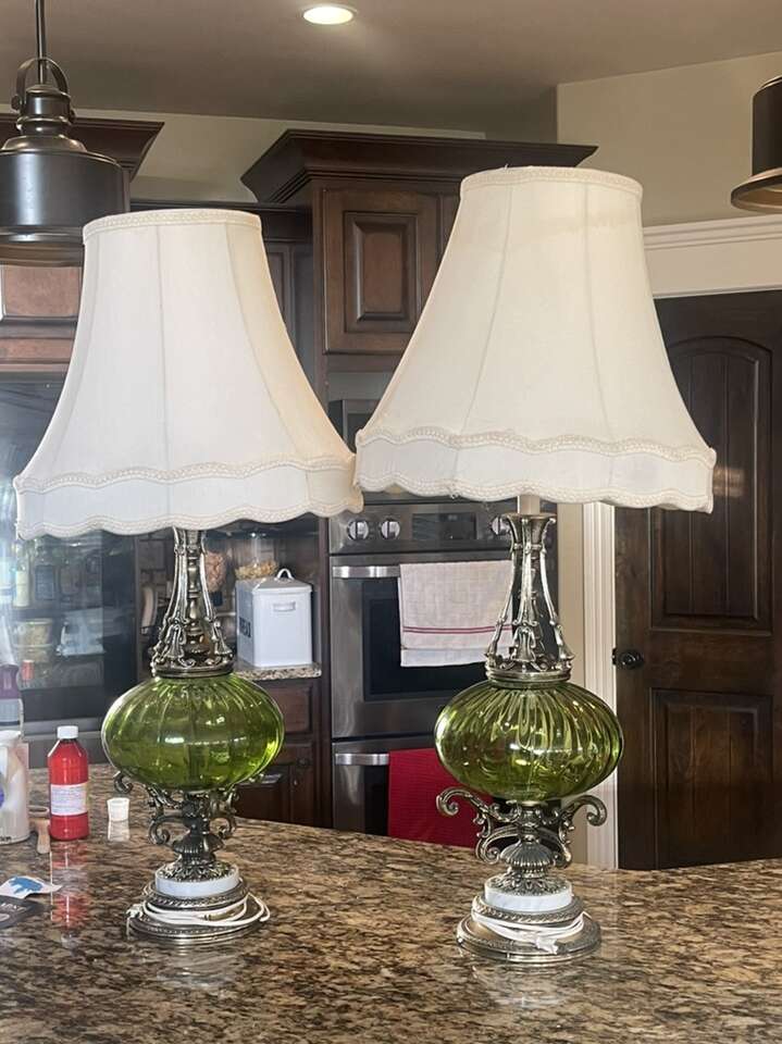 Vintage Hollywood Regence Table Lamps