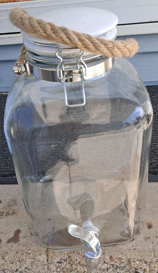 Glass Sun Tea Jar