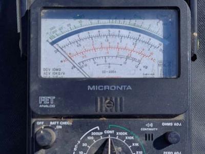 Antique Radio Shack Meter