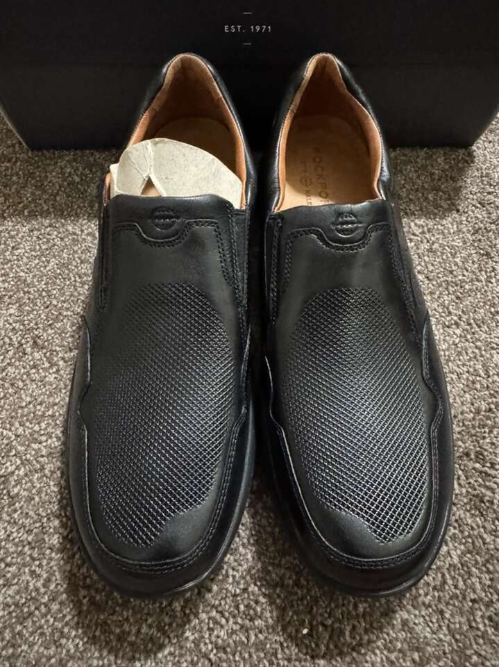 Rockport Black Dress Slip-on