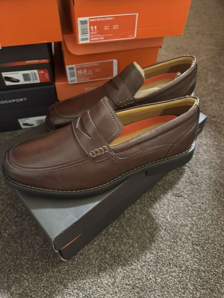 Brown Rockport Loafer
