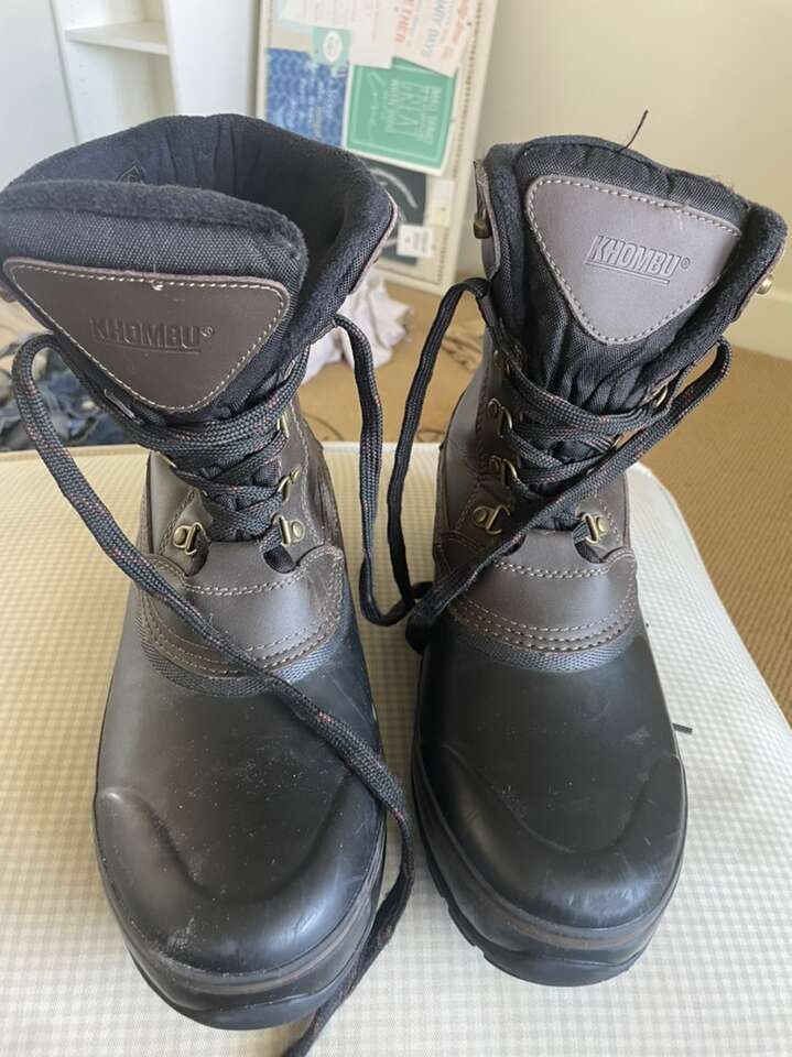Khombu Mens Boots Size 10