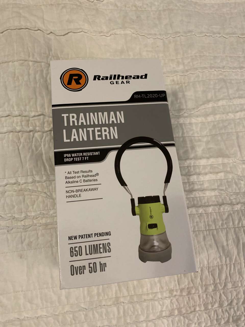 Railroad Trainman Lantern Also Camping Gear Flashlight, Collectible