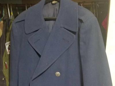 Vietnam era heavy wool Air Force overcoat