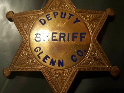 Obsolete Deputy Sheriff Glen County badge