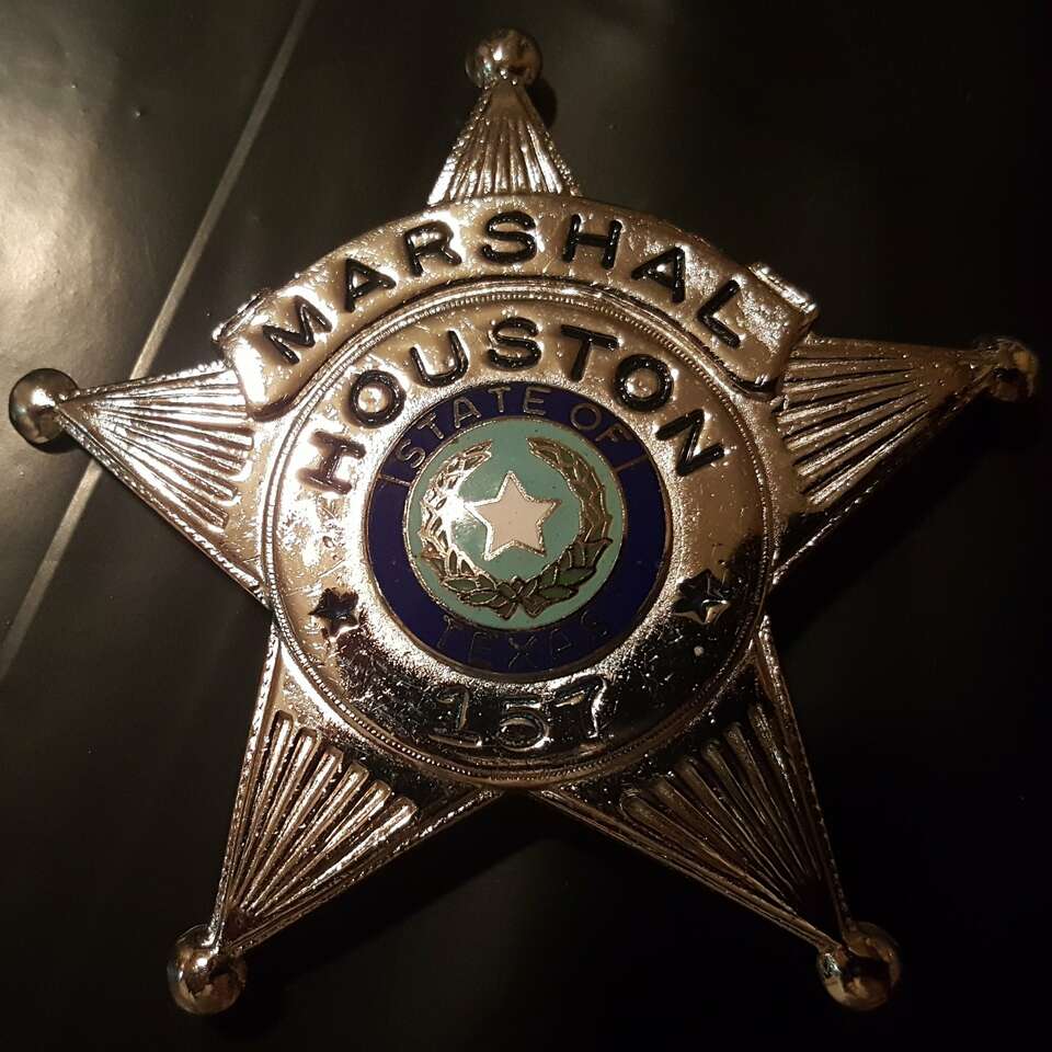 Obsolete Marshall Houston State of Texas badge