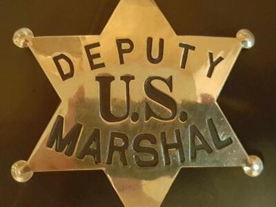 Obsolete Deputy US Marshall badge
