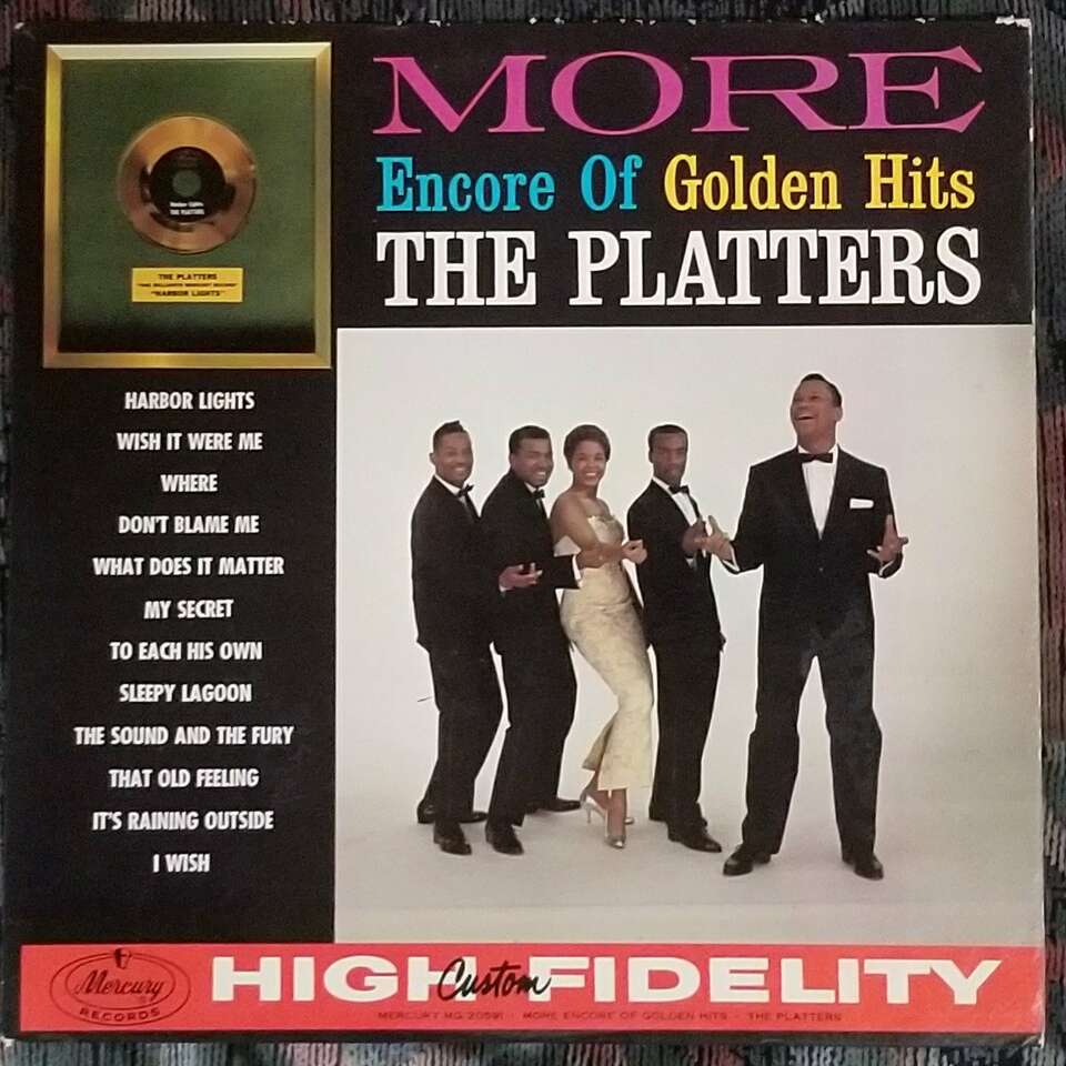 1960 The Platters golden hits vinyl LP