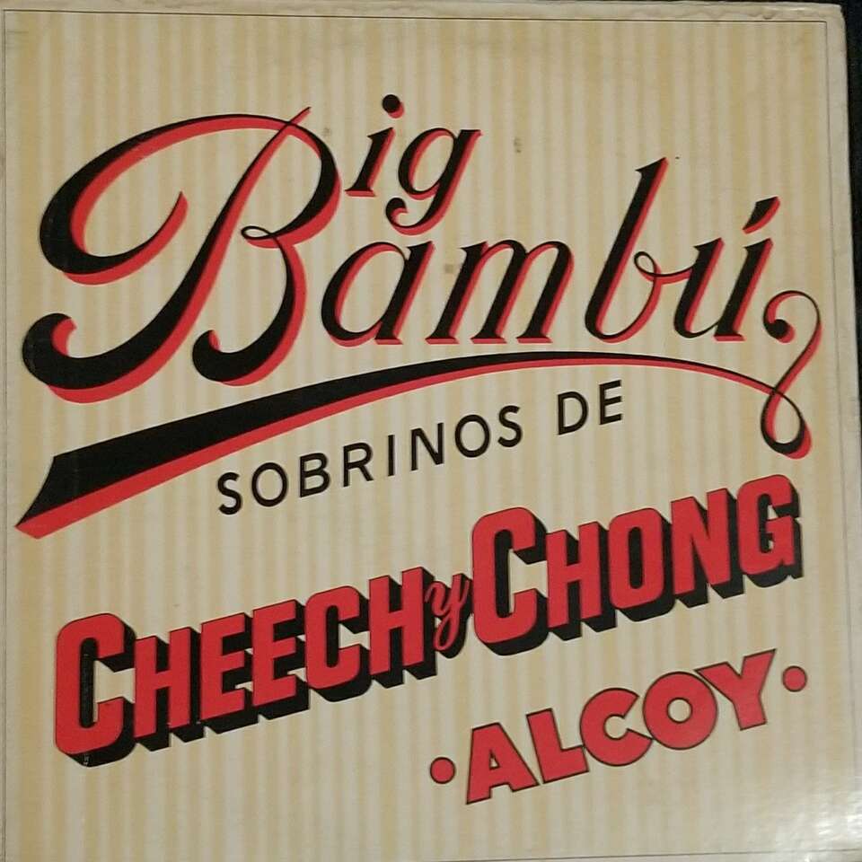 1972 Cheech and Chong Big Bamboo LP vinyl