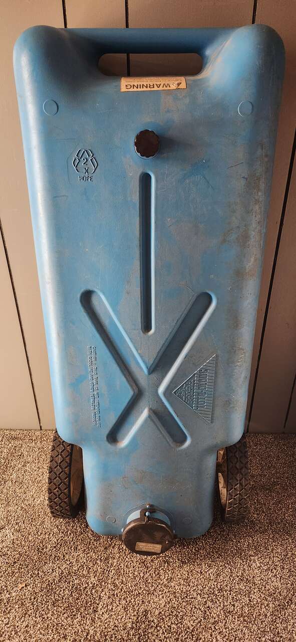 Camper rv portable holding tank