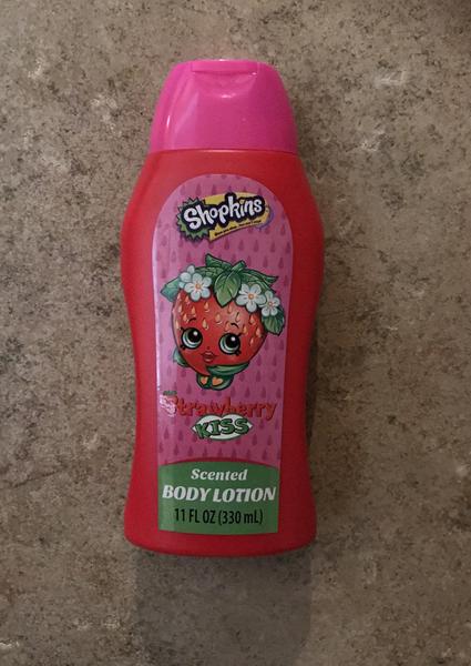 Shopkins Strawberry Scented Body Lotion