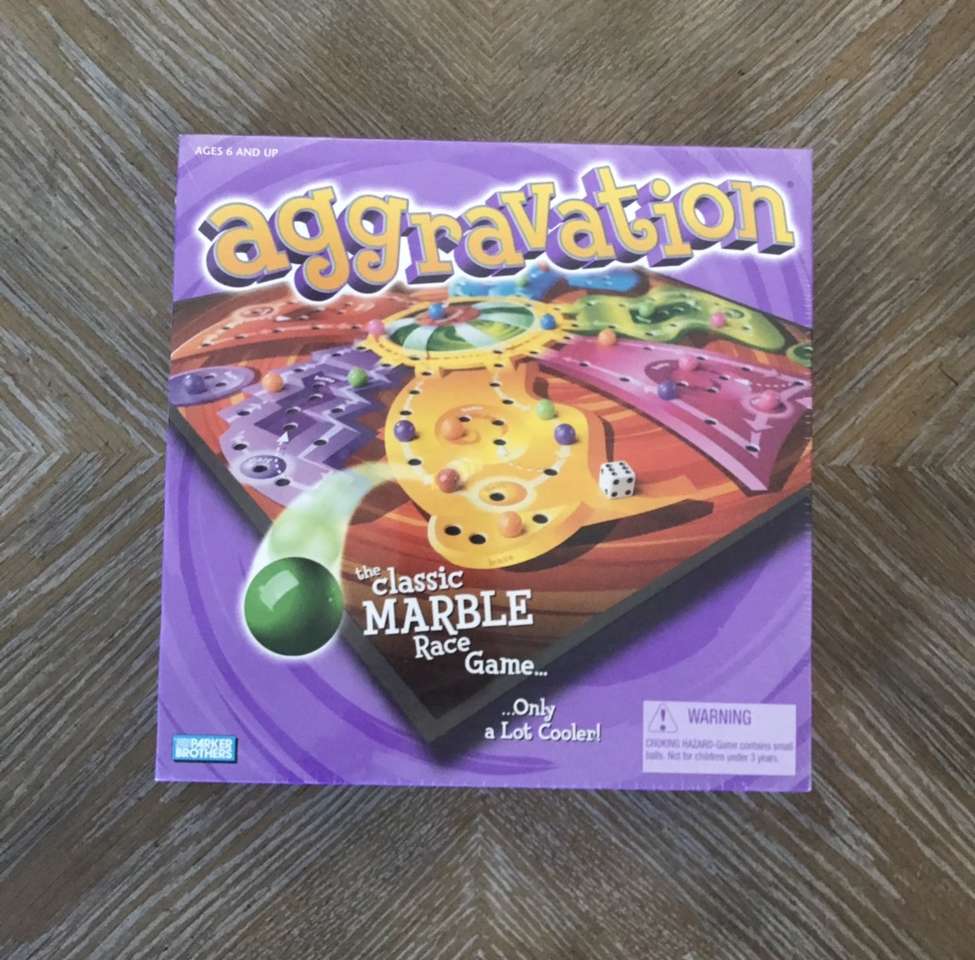 Aggravation The Classic Marble Game! From 2002
