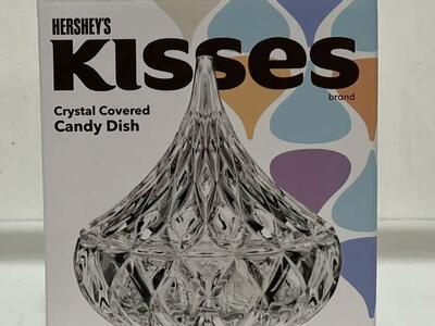 Hershey’s Kisses Crystal Candy Dish