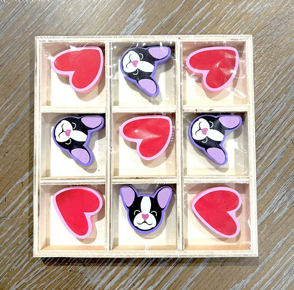 Valentine Tic Tac Toe Set