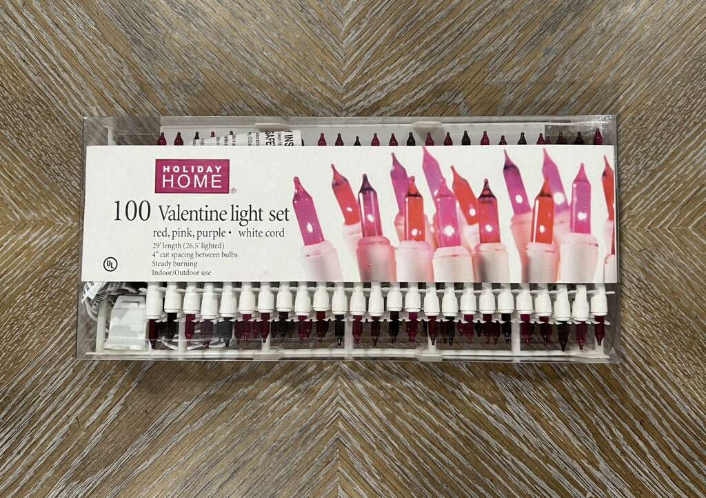 Holiday Home 100 Valentine Light Set