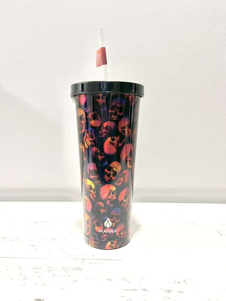 Halloween Skulls Chilly 24 oz Tumbler