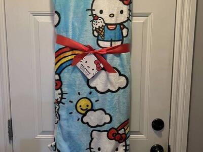Hello Kitty Throw Blanket