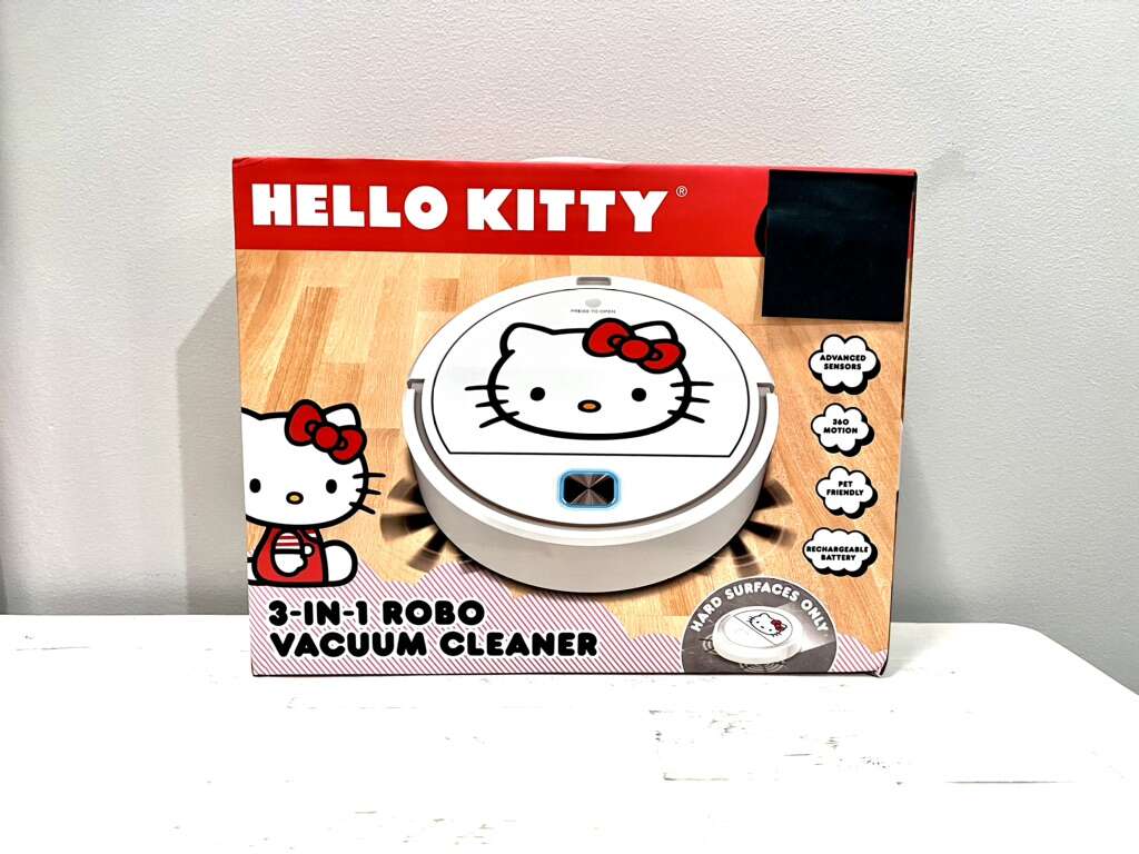 Christmas Hello Kitty 3-IN-1 Robo Vacuum Cleaner