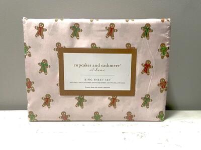 Christmas Gingerbread King Size Sheets