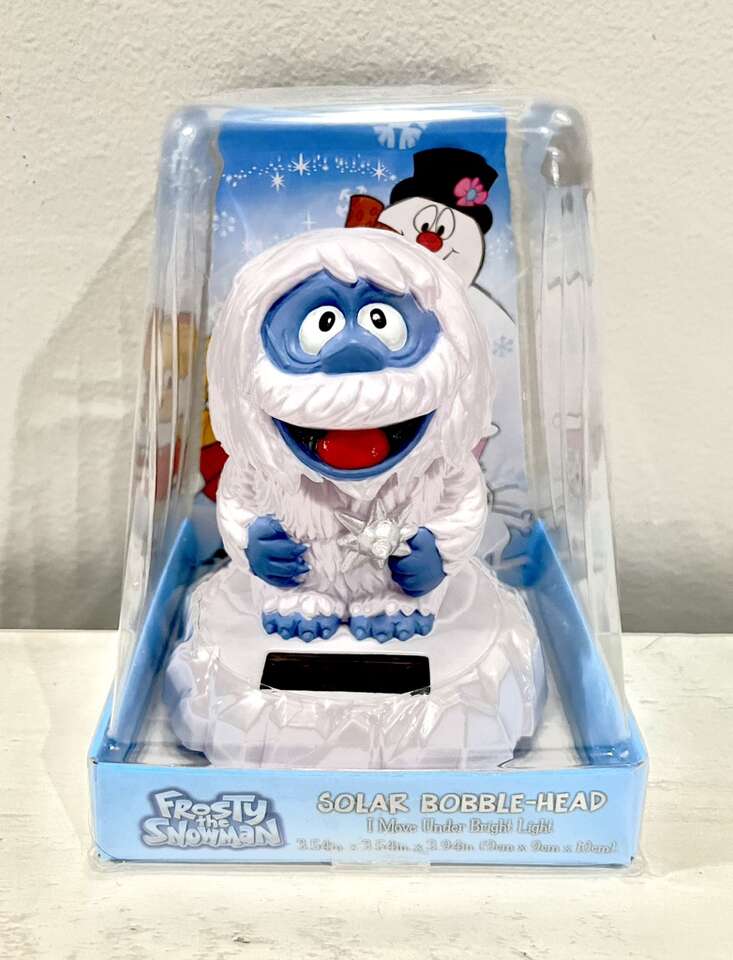 Christmas Bumble Solar Bobble-Head