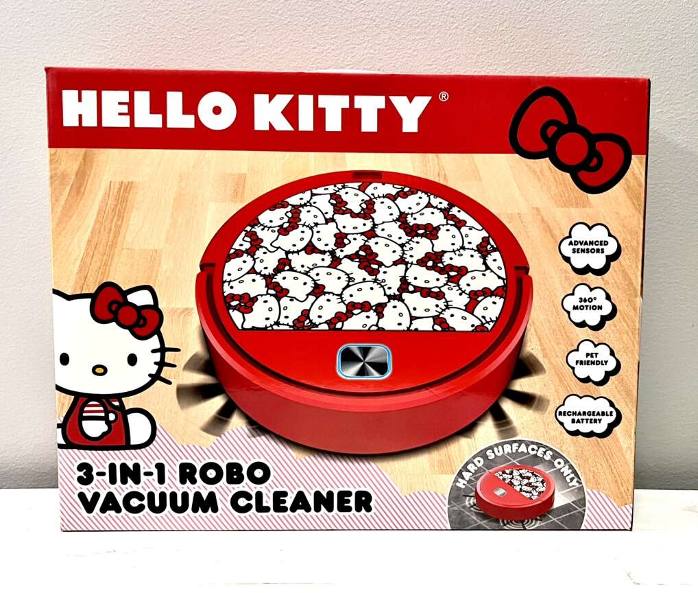 Christmas Hello Kitty 3-IN-1 Robo Vacuum Cleaner