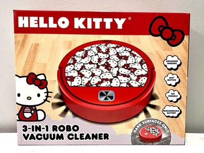 Christmas Hello Kitty 3-IN-1 Robo Vacuum Cleaner
