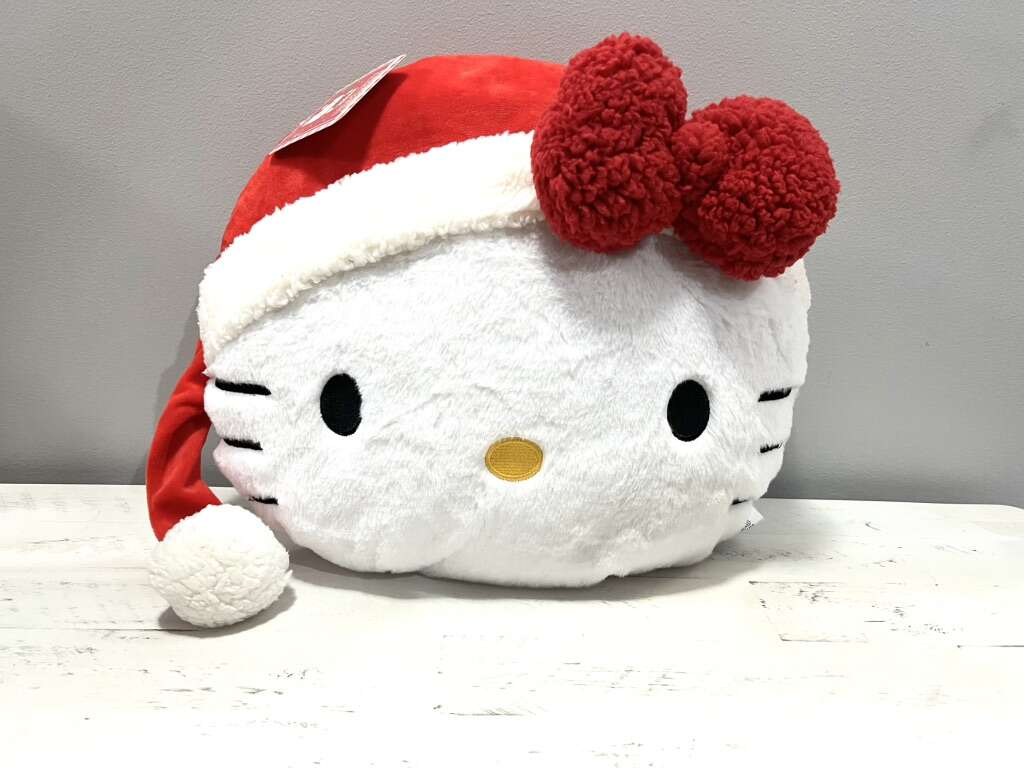 Christmas Hello Kitty Santa Hat Pillow 4 Available