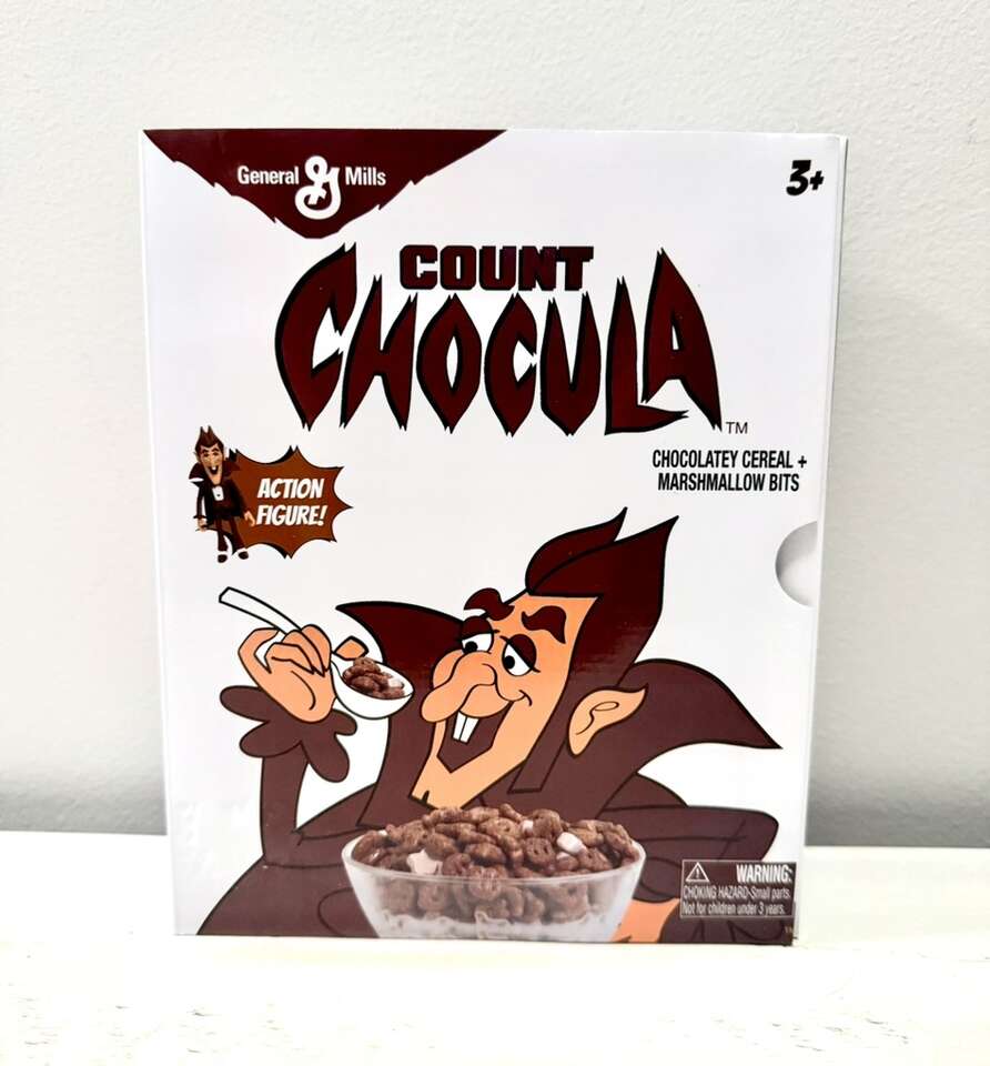 General Mills Count Chocula Action Figure
