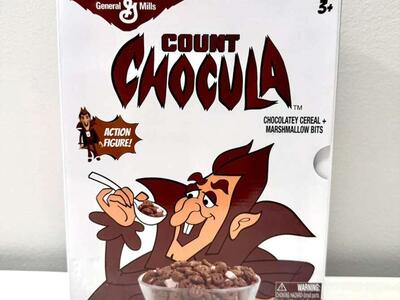 General Mills Count Chocula Action Figure