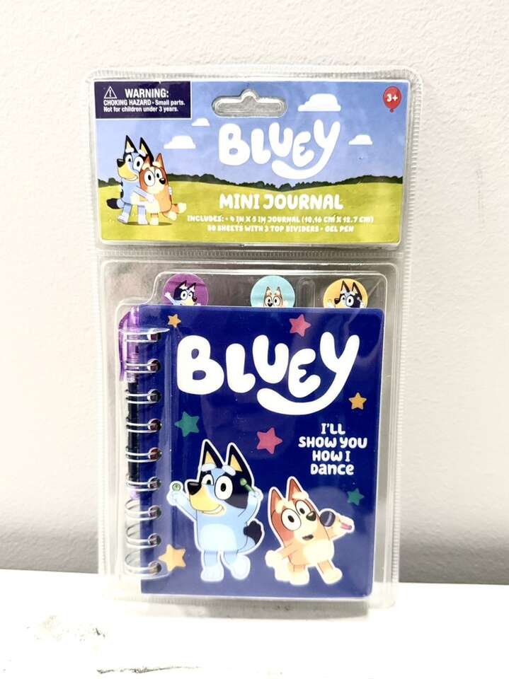 Christmas Bluey Mini Journal