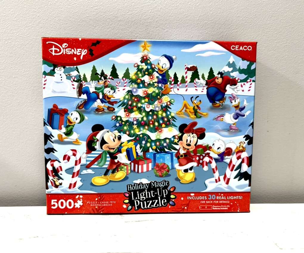 Disney Holiday Magic Light-Up Puzzle