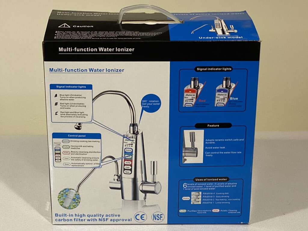 WATER  IONIZER. ( compare to Kangen ) NEW.