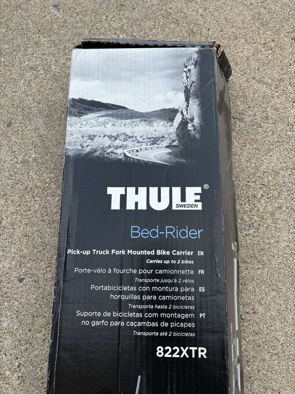 Thule Bed-Ruder 822xtr Holds 2 bikes