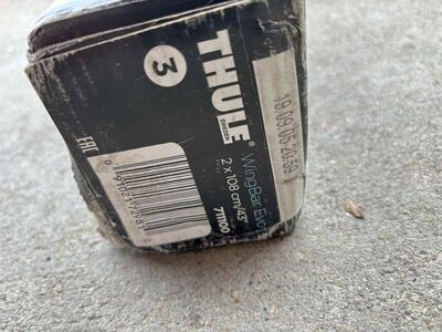 Thule 108 WingBar Evo Load Bars - Pair 43”