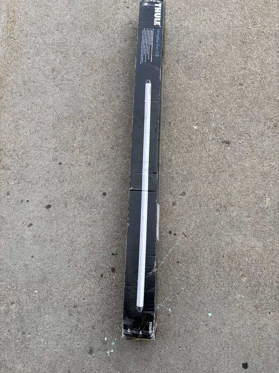 Thule 108 WingBar Evo Load Bars - Pair 43”