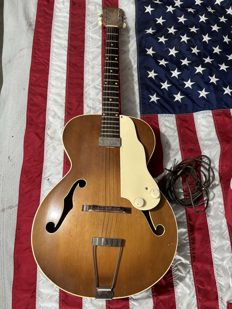 Vintage Rare Supro electric guitar