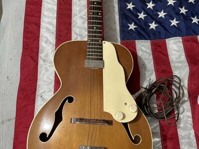 Vintage Rare Supro electric guitar