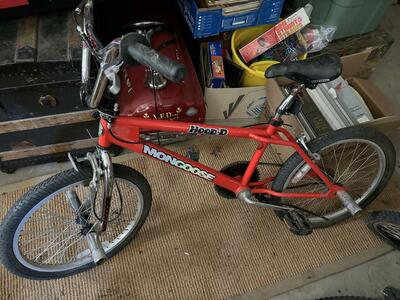 Old school BMX Mongoose Hoop-D bike