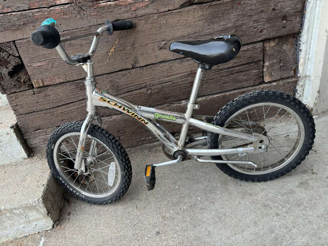 Schwinn Grimlin  kids bicycle, cool older bike.