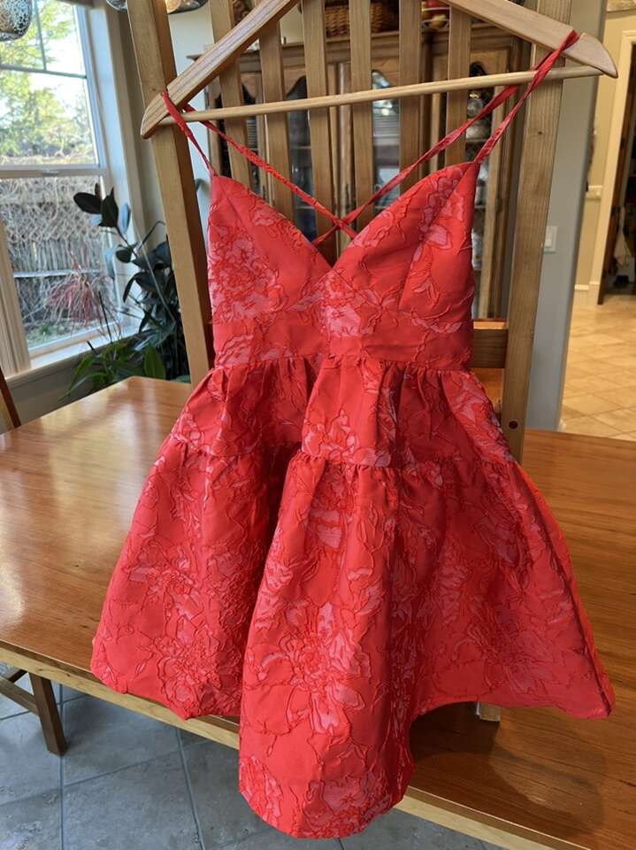 Selfie Leslie Red Dress