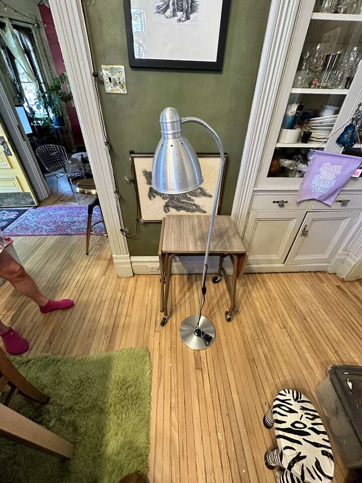 Vintage Aluminum Floor Lamp Furniture