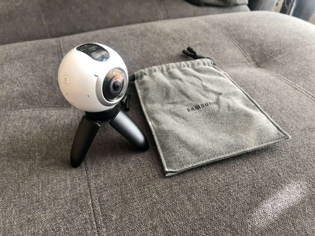 Samsung Gear 360 Degree Camera With Tripod
