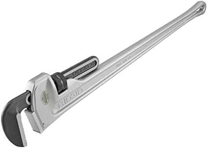 NEW RIDGID Model 848 Aluminum Straight Pipe Wrench, 48-inch Plumbing Wrench