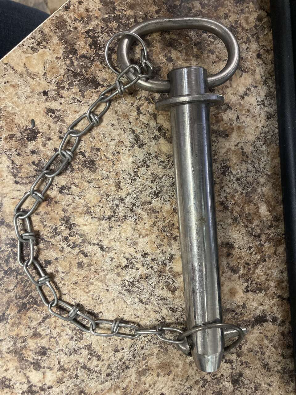 Stainless 7” 1”diameter hitch pin
