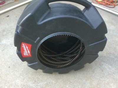 Milwaukee med cable container with wind 7/8 sections