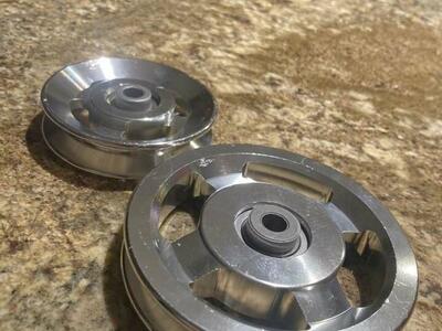 95mm &114mm Aluminum Gym Pulleys